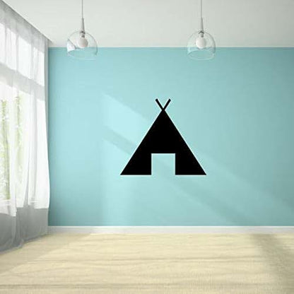 All Things Valuable Tent Camping Vacation Hiking Wilderness Wall Sticker