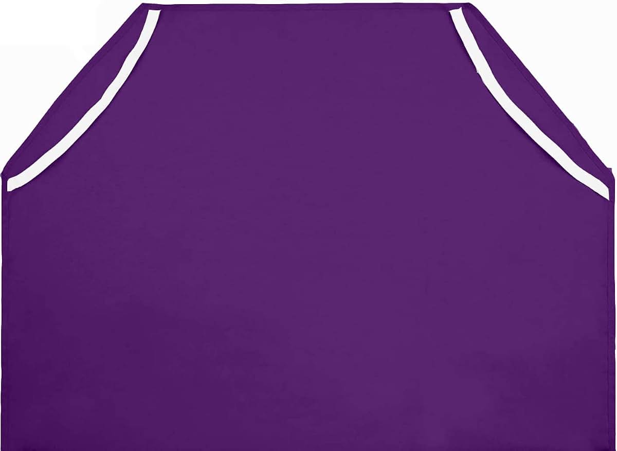 ComfyRight Purple Pack of 24 ( Size 22' x 52' ) Daycare Cot Sheets Fitted Sheets Pre-School Cot Sheet Nap Sheet for (photo 3)