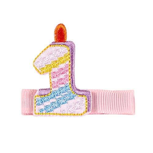Baby Girls Birthday Hair Clips Pin Set