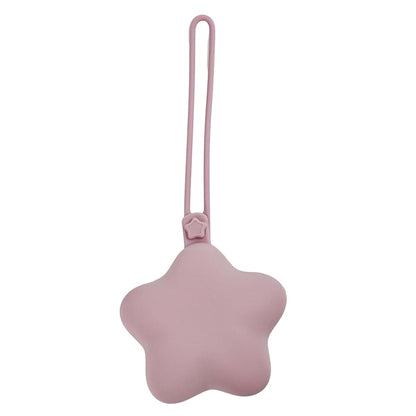 Psdndeww Star Shaped Silicone Pacifier Holder Case