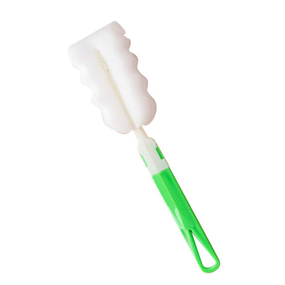 Sponge Cup Brush for Bottles and Cups | Long Handle Cleaner Tool
