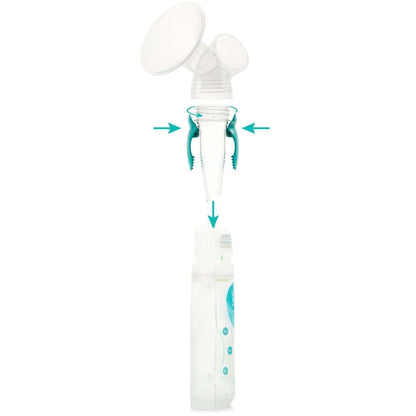 Evenflo Feeding Advanced Breast Milk Storage Bag Adapters
