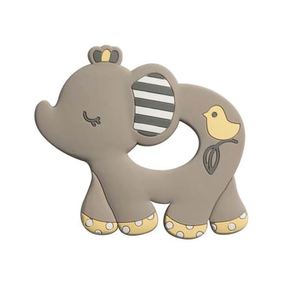 Douglas Baby Silicone Teether Joey Gray Elephant