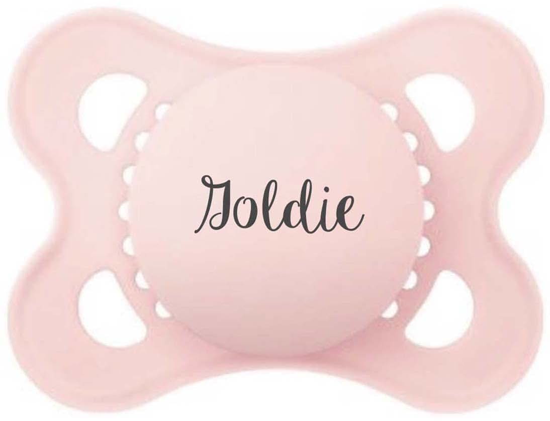 Personalized Pacifier by Pacidoodle Customize Now (Pink 0-6) (photo 2)