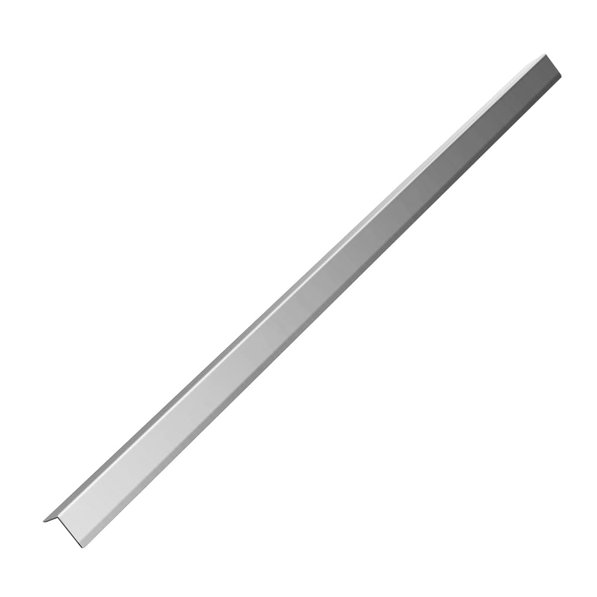 Aluminium Alloy Metal Corner Guards, 12-Pack, 1.2" x 1.2" x 48", Silver