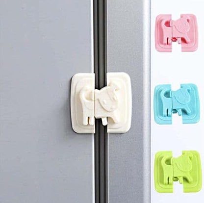 Puppy Shaped Refrigerator Door Lock for Kids and Toddlers