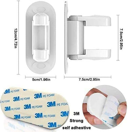 Door and Window Handle Locks for Kids | Adhesive Safety Lock System