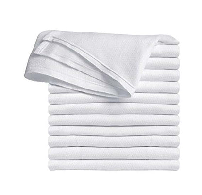 Brandilo 84 Pack Reusable Cotton Cloth Diapers - Large White