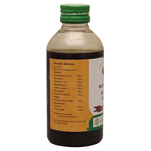 Vaidyaratnam Murivenna Oil 7.05 Ounce (photo 3)