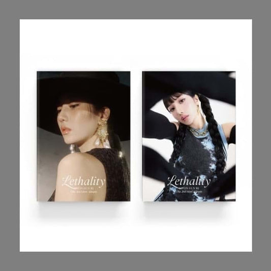 DREAMUS KWON EUN BI Lethality 3rd Mini Album 2 Version SET CD+52p PhotoBook+20p Booklet+2p PhotoCard+1p Message
