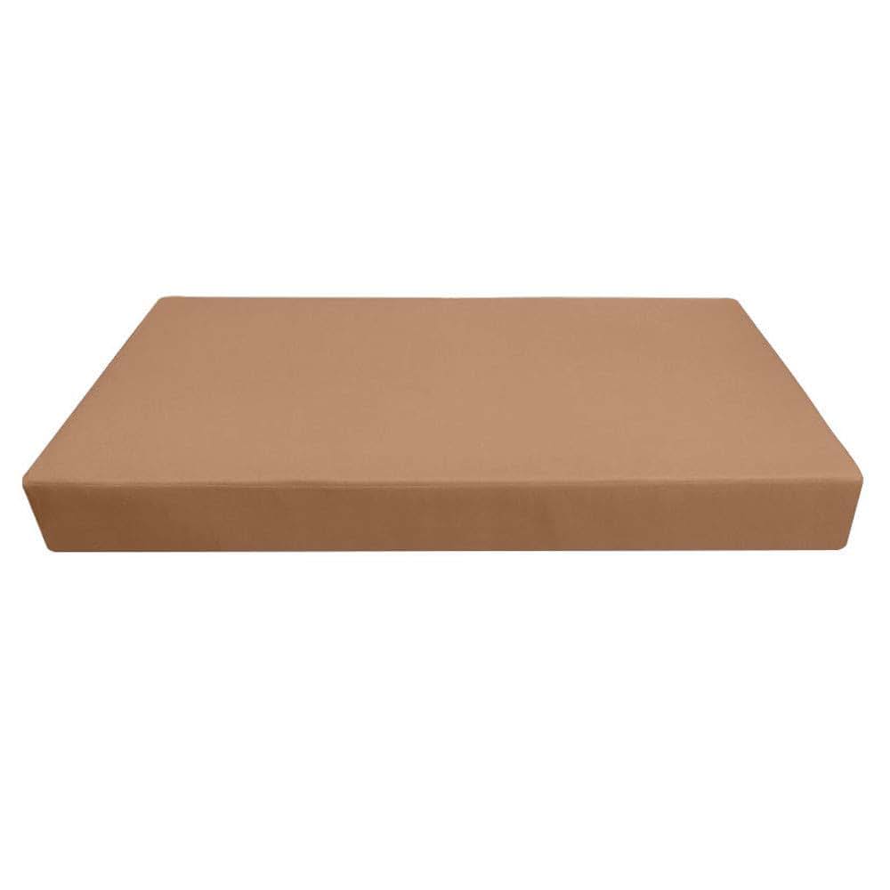 BabyOneStop 6" Crib Size Outdoor Daybed Fitted Sheet Cover, 52x28x6, Water Repellent Polyester Slipcover