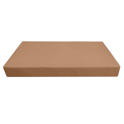 BabyOneStop 6" Crib Size Outdoor Daybed Fitted Sheet Cover, 52x28x6, Water Repellent Polyester Slipcover