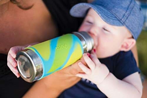 Pura Kiki Tall Silicone Bottle Sleeve - Blue (photo 4)