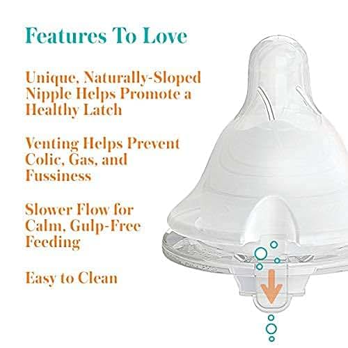Evenflo Feeding Balance + Wide Neck Printed Bottles, 9oz 2pk (photo 4)