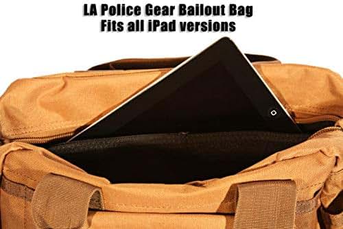 LA Police Gear LAPG Tactical Multi-Pocket Bailout Gear Diaper Bug Out Range Go-To Bag - Grey (photo 3)