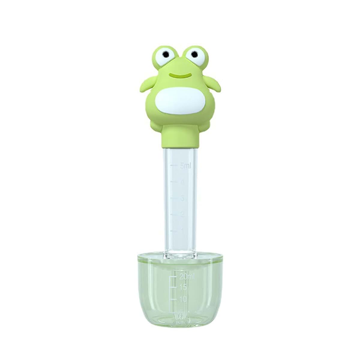 ZHENZQ Cartoon Baby Dropper Feeder With Storage Box