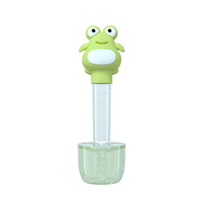 ZHENZQ Cartoon Baby Dropper Feeder With Storage Box