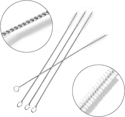 BEUICIRY Straw Cleaner Brush 12 Inch Extra Wide 12mm 10 Pack
