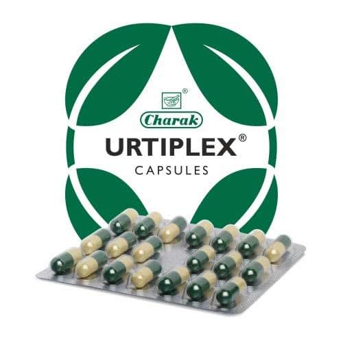 Charak Ayurvedic Urtiplex Capsule (20 Caps) by Exportmall