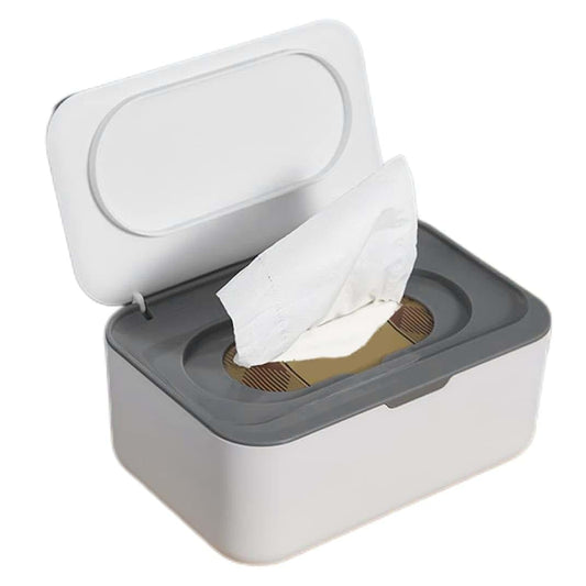Jorzer Wet Wipes Dispenser Storage Case in Gray