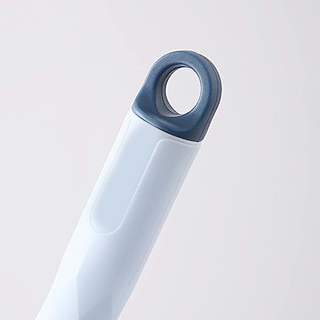 Kasfdbmo Sponge Cleaning Brush Long Handle Milk Bottle Cleaner White (photo 3)