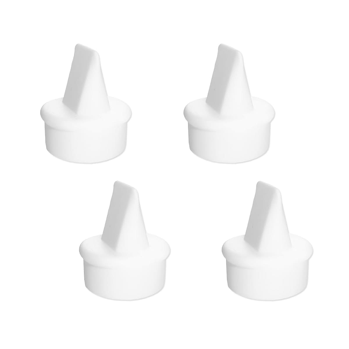 Momstouch 4 Pack Duckbill Valves Compatible with Lansinoh Breast Pumps