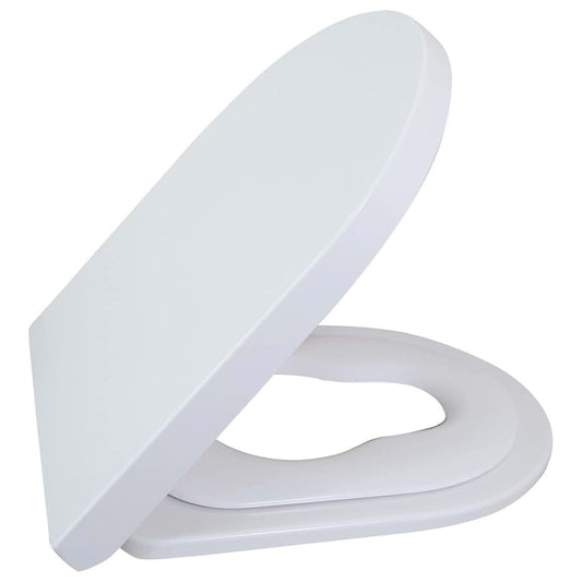 Gavilion Toilet Seat, 18" Elongated Toilet Seat with Built in Toddler Potty Training Seat, U-Shaped Toilet Seat with