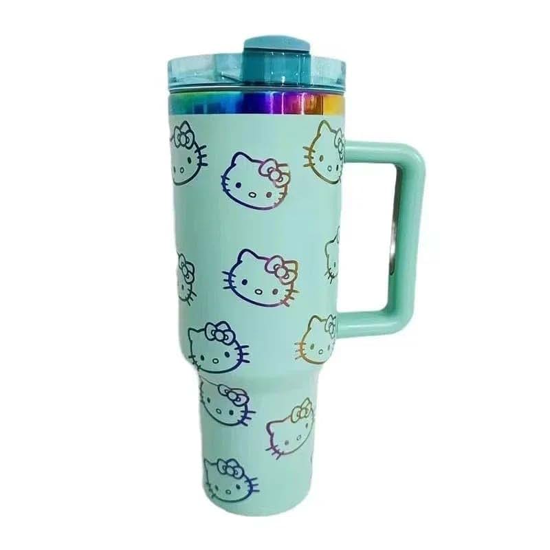 Hemasa Stainless Steel Straw Cup 500ml Portable Water Bottle