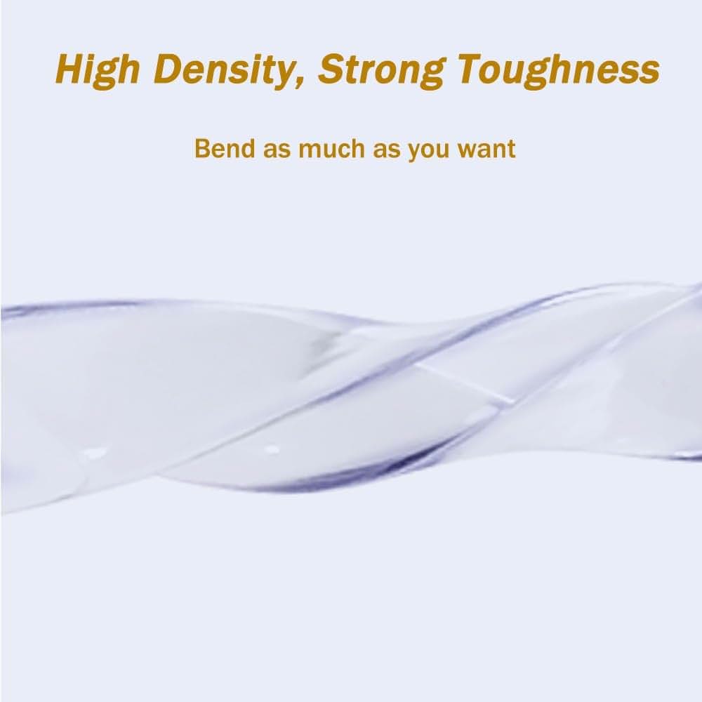 SXYHCK Clear Edge Protector Strip, 6.5ft U-Channel Trim