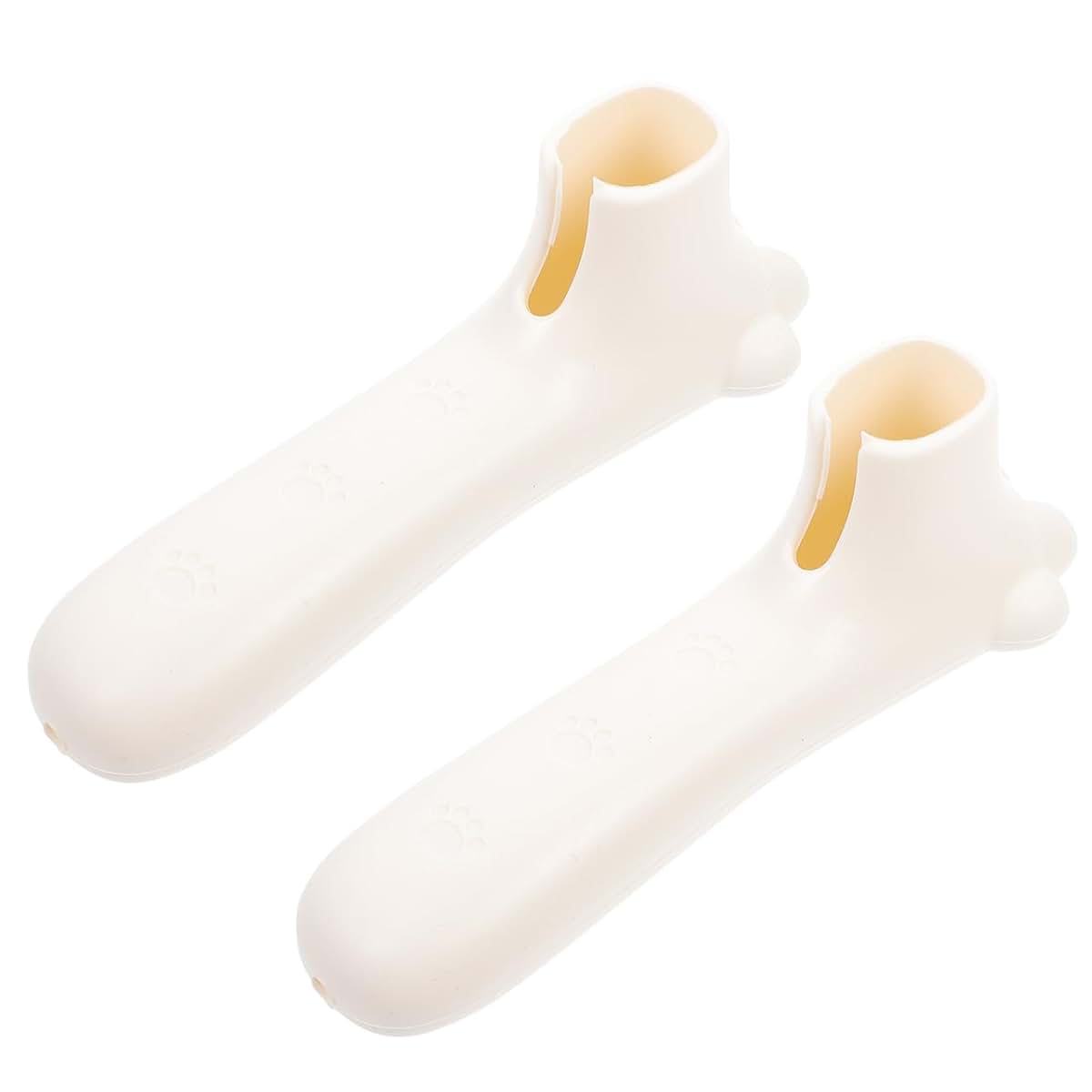 SOESFOUFU Door Handle Protective Covers, Silicone Doorknob Sleeves 2-Pack, 6.10 x 2.36 x 1.96 in