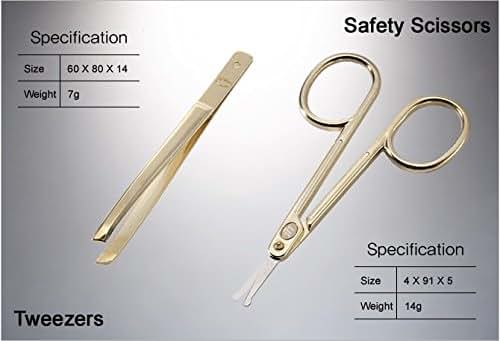 Three Seven (777) Travel Manicure Grooming Kit 6-Piece Nail Clipper Set (TS-5300WG) (photo 4)