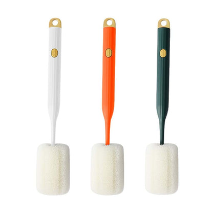 TTTLLNN Baby Bottle Brush Water Bottle Coffee Tea Glass Cup Brushes with Long Handle Soft Sponge Scrubber Kitchen Tool (photo 4)