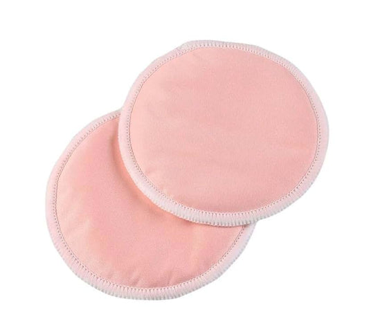 Kinderoo Nursing Reusable Pads, Pack of 8, Maternity/Pregnancy/Breastfeeding/Lactation, pink/white. Can also be used as