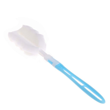 ljhnba Removable Sponge Baby Cup Bottle Brush with Handle