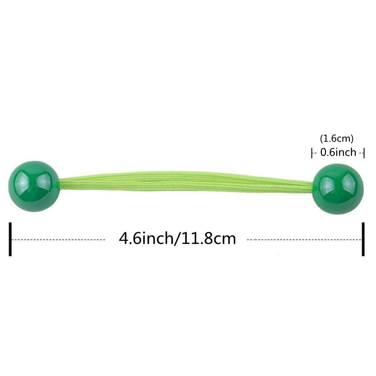 Snadulor 24 Piece Double Ball Hair Ties For Girls