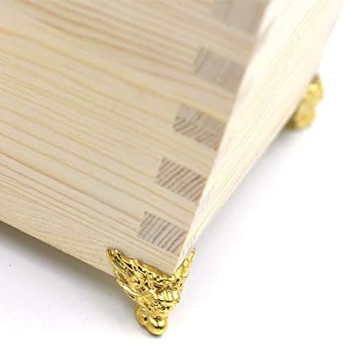 Bluemoona Dragon Shape Decorative Corner Protectors For Jewelry Chest Boxes