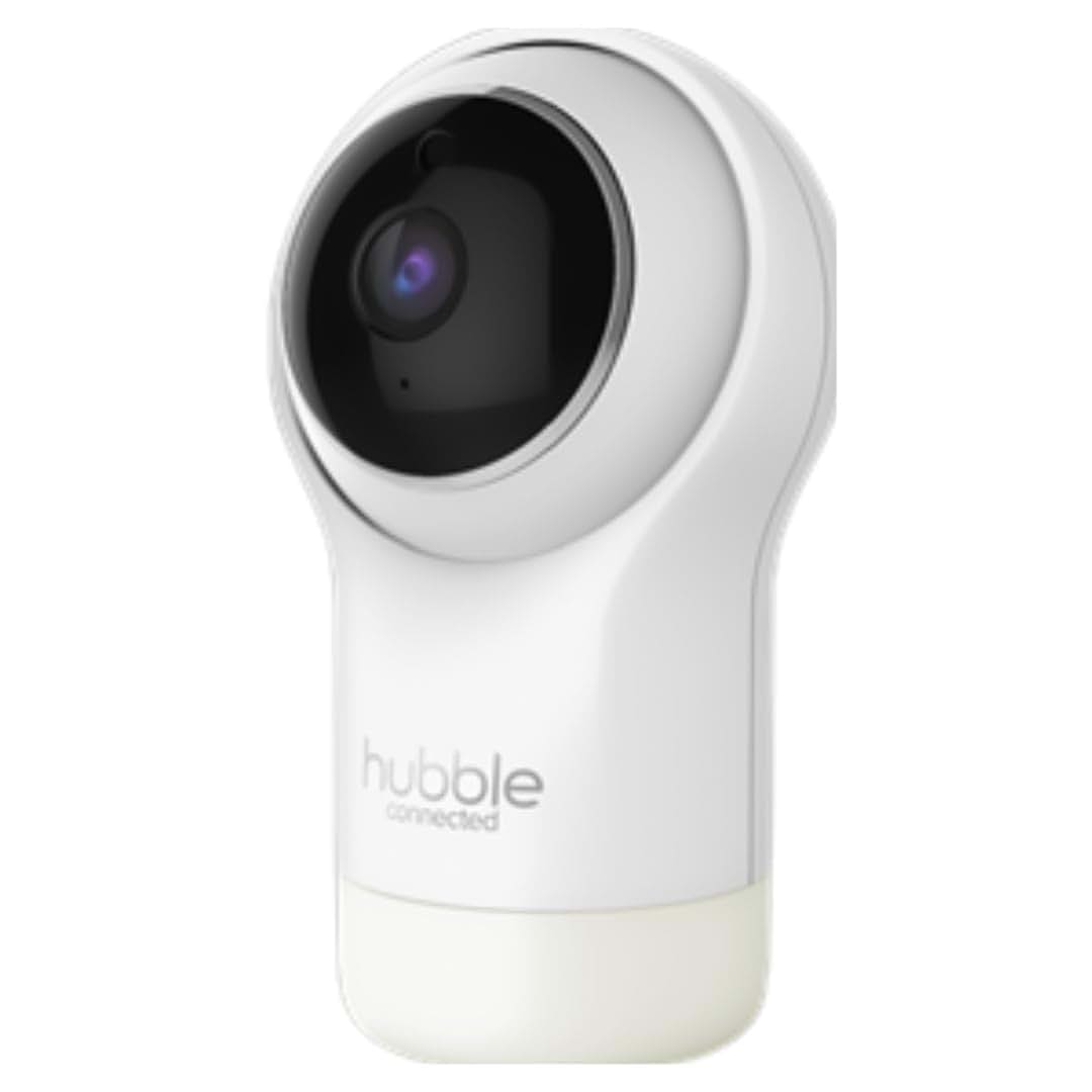 Hubble Connected Nursery Pal Glow Smart Wi-Fi Baby Monitor with HD Camera and Night Light