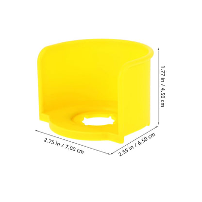 Totority Emergency Stop Protective Seat Push Button Latch Cover
