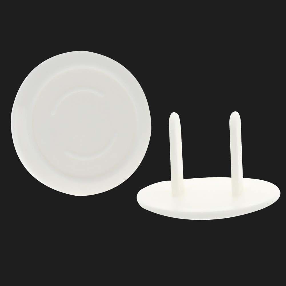 Heyiarbeit 12-Pack Outlet Covers Child Proof Plug Cover White ABS