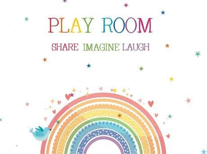 Rainbow Wall Decals for Nursery and Kid's Playroom Decor