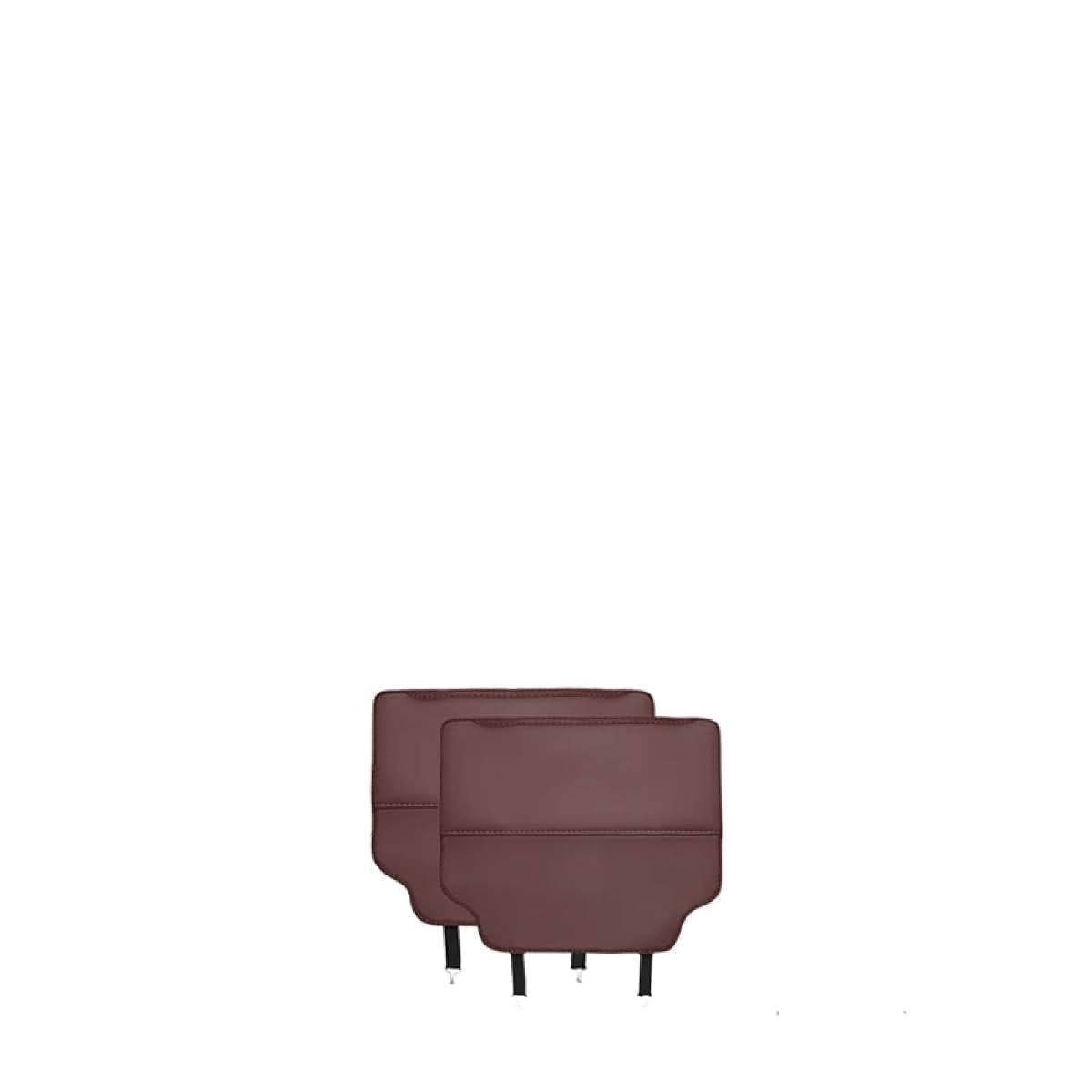 PMKDWTDM Leather Car Kick Mats For Back Seats
