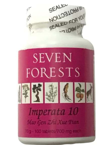Seven Forests Imperata 10 Tablets 100's