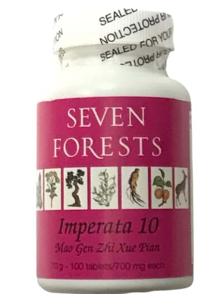 Seven Forests Imperata 10 Tablets 100's