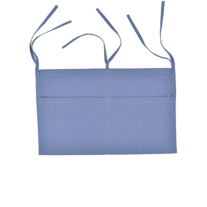 YeeMan Linen Baby Bedside Hanging Storage Bag, Blue
