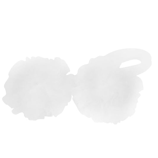 Sunicon Hanging Flower Ball Mesh Gauze Crib Decor, White
