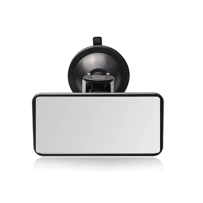 BabyOneStop Baby Car Mirror for Backseat Observation, Adjustable Suction Cup Mount, Black