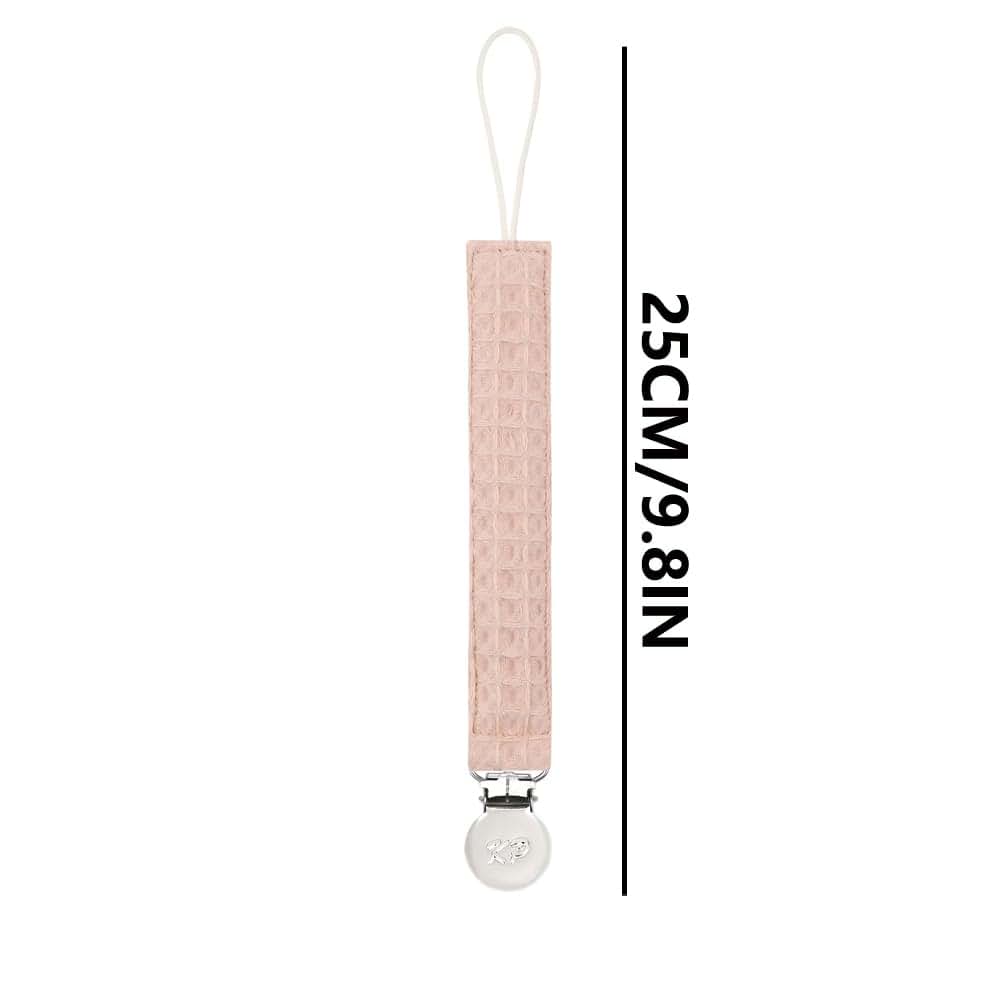 Kapihouse Velvet Pacifier Clips 4 Pack, Purple (photo 2)
