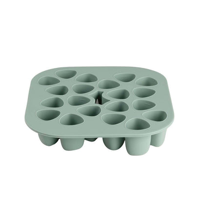 Béaba Silicone Mini Multiportion Tray In Sage Green (photo 2)