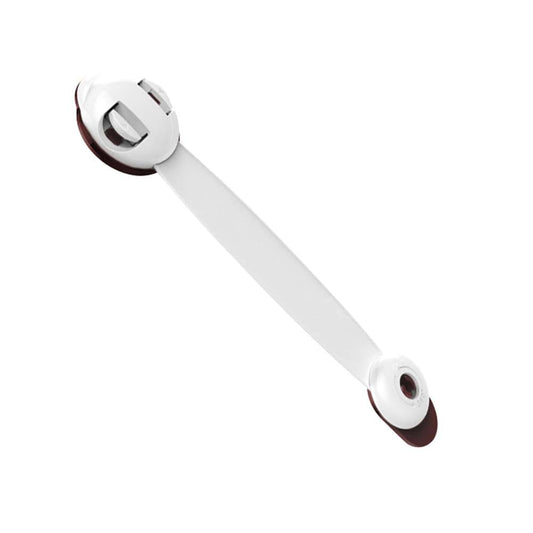 Heaven2017 360° Rotation Adhesive Multi-Use Lock In Brown