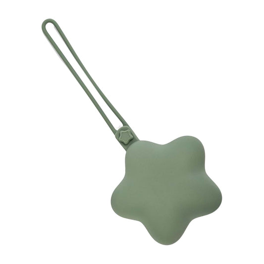 KMGDM Star Shaped Pacifier Holder Case Silicone Keep Pacifiers Portable & Lightweight for Newborns Baby Boys and Girls
